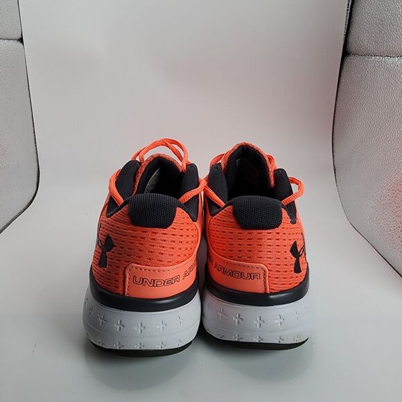 Under Armour Micro G Fuel Shoes Women Size 8 Orange Running Gym Trainer - Picture 6 of 11